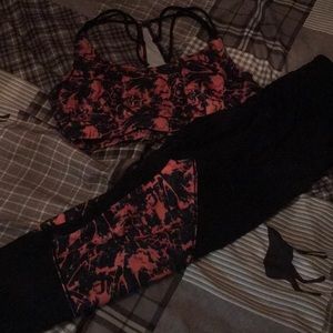 Miss me bra and leggings